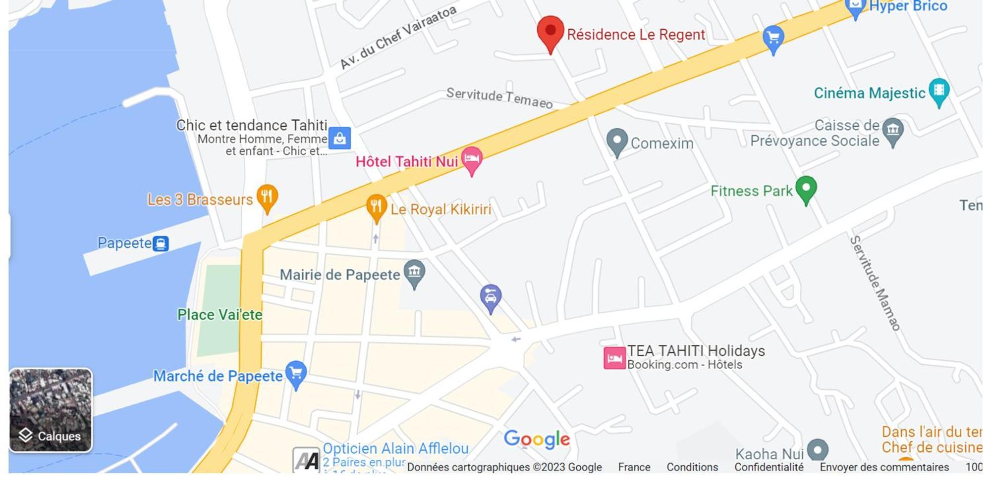 Apartament Regent 3E Etage Papeete Papeete  Zewnętrze zdjęcie
